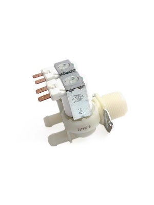 Solenoidový ventil práčky 2 výstupy 180° 2X15MM Kompatibilný - Img 4