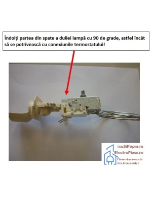 Termostat s utičnicom za hladnjak K59S1899500 Whirlpool 481228238084 - Img 5