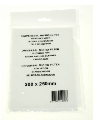 Univerzálny mikrofilter nastaviteľný 200 x 250 mm