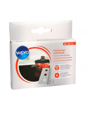 10 Lame de rezerva pentru racleta plita vitroceramica C00387657 Whirlpool 484000008907 - Img 1