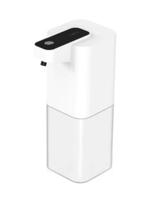 Dispenser automat de săpun cu infraroșu, spumă dezinfectantă pentru mâini, reîncărcabilă prin USB, dozator de săpun spumos pentru băi - Img 11