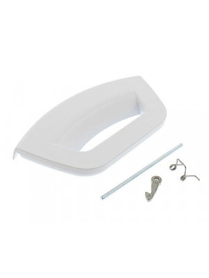 Mâner - clapetă hublou, 482000023243 Whirlpool C00507932 Alb - Img 1