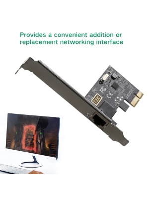 Placă de rețea PCI Express, PCIe Gigabit 1000Mbps la RJ45 - Img 9