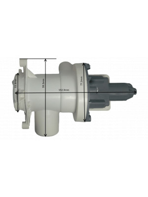 Pompa si Filtru, 2840940100 Beko Compatibila - Img 8