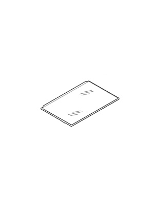 Raft frigider C00910819 Beko 4657042100 Original 401x404 mm - Img 5