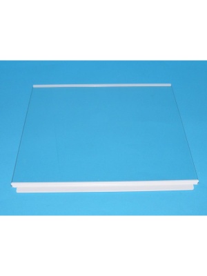 Ripiano in vetro per cassetto verdura per frigorifero Gorenje Hisense Heinner K2037980 - Img 2