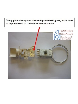 Termostat s utičnicom za hladnjak K59S1899500 Whirlpool 481228238084 - Img 6