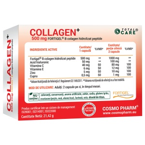 Collagen, 500mg, 30 capsule, Cosmo Pharm - Img 2
