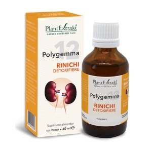 Polygemma 12 Rinichi detoxifiere, 50 ml, Plant Extrakt