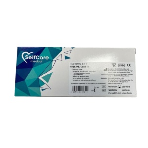 Test rapid 3 in 1 Gripa A+B si COVID-19, Self Care - Img 2