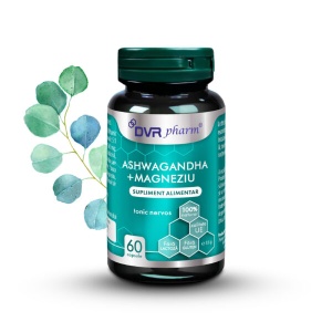 Ashwagandha + Magneziu, 60 capsule, DVR Pharm - Img 5
