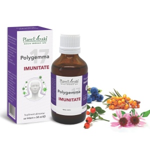 Polygemma 17 Imunitate, 50 ml, Plant Extrakt - Img 2