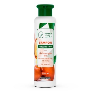 Sampon regenerant cu ulei de argan bio, 250 ml, Cosmetic Plant