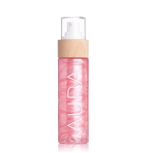 Spray natural stralucitor Peptide Shimmer Aura Pink, 100 ml, Cocosolis