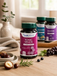 Tonic Venos, 60 capsule, DVR Pharm - Img 3