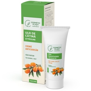 Crema anticearcan cu ulei de catina şi masline, 30 ml, Cosmetic Plant