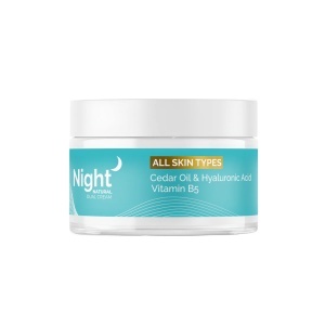 Crema de Noapte – Regenerare Profunda si Hidratare Intensa cu Acid Hialuronic, Vitamina B5 și Ulei de Cedru, 50ml, Cedrelle