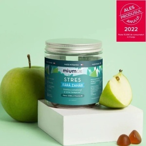 Jeleuri antistres cu aroma de mere Stres, 42 bucati, Mium Lab - Img 2
