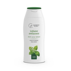 Loțiune antiacnee cu extract de busuioc, 200ml, Cosmetic Plant
