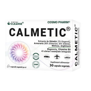 Supliment alimentar CALMETIC, Cosmo Pharm, 30 capsule vegetale