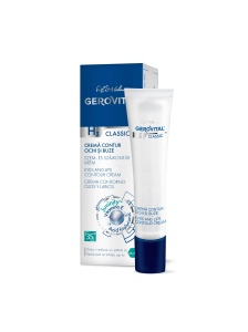 Crema Contur Ochi și Buze cu Complex Anti-Age pentru Ten Matur – Reducerea Liniilor Fine, 15 ml, Gerovital