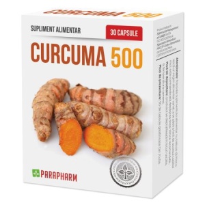 Curcuma 500, 30 capsule, Parapharm