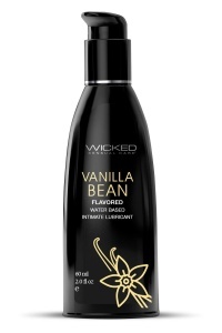 Lubrifiant aromat cu păstaie de vanilie Aqua, Wicked Sensual Care, 60 ml, Tonga