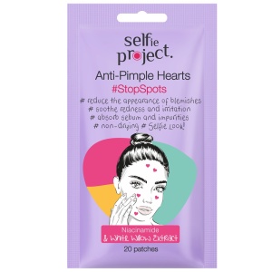 Plasturi inimioara anti-cosuri, 20 buc, Selfie Project