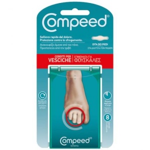 Plasturi interdigitali pentru bășici, 8 buc, Compeed