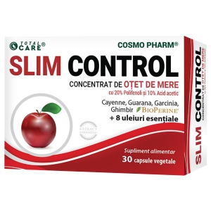 Slim Control, 30 capsule vegetale, Cosmo Pharm