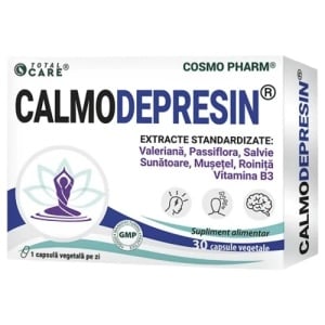 Supliment alimentar CALMO DEPRESIN, Cosmo Pharm, 30 capsule vegetale