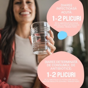 Enterol Forte, 500 mg, pulbere pentru suspensie orală, 14 plicuri, Biocodex - Img 2
