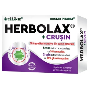 Herbolax + Crusin, 20 capsule, Cosmo Pharm