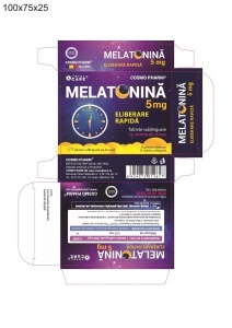 Melatonina eliberare rapida, 5 mg, 30 tablete sublinguale, Cosmo Pharm - Img 3