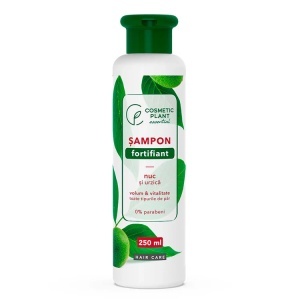 Sampon fortifiant cu nuc si urzica, 250 ml, Cosmetic Plant