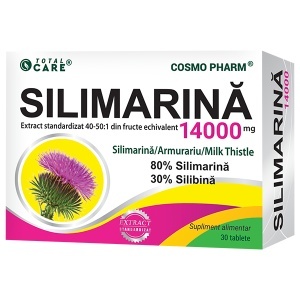 Silimarina Premium, 1400 mg, 30 tablete, Cosmo Pharm