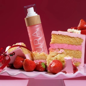 Spray natural stralucitor Peptide Shimmer Aura Pink, 100 ml, Cocosolis - Img 2