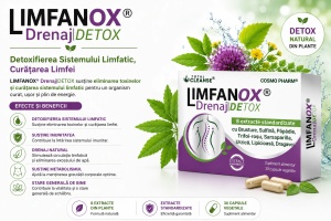 Supliment alimentar LIMFANOX, Cosmo Pharm, 30 capsule - Img 3
