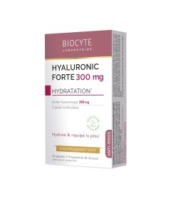 Acid Hialuronic, Hyaluronic Forte 300 mg, 30 capsule, Biocyte