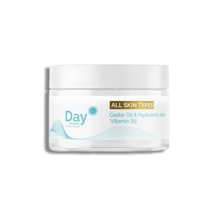 Crema de zi, SPF 25 – Protecție UV și Hidratare cu Acid Hialuronic,Vitamina B5 și Ulei de Cedru, 50ml, Cedrelle