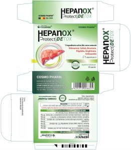 Hepanox Protect Detox, 30 capsule, Cosmo Pharm - Img 3