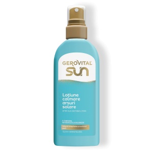Lotiune Calmare Arsuri Solare – Revigoreaza si Racoreste, 200 ml, Gerovital Sun