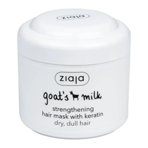 Masca pentru par cu lapte de capra si keratina Goat's Milk, 200 ml, Ziaja