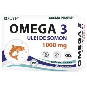 Supliment alimentar OMEGA 3 – Ulei de Somon, Cosmo Pharm, 30 capsule moi