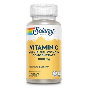 Vitamin C Solaray, 30 capsule, Secom
