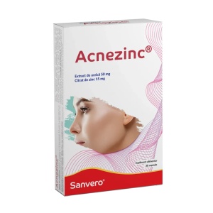 Acnezinc, 30 capsule, Sanvero