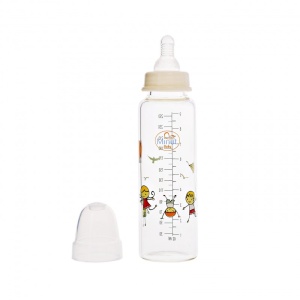 Biberon sticla 250 ml, 1 buc, Minut Baby - Img 2