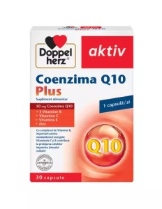 Coenzima Q10 Plus pentru metabolism, 30 capsule, Doppelherz