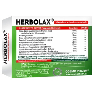 Herbolax New Formula, 20 capsule, Cosmo Pharm - Img 2