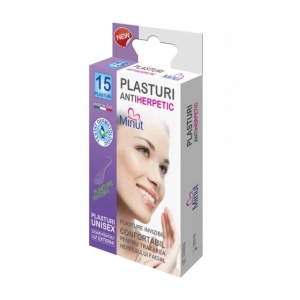 Plasturi Antiherpetici 15 Buc , Minut